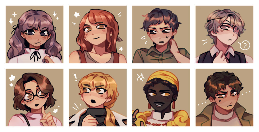 More rendered bust-ups!